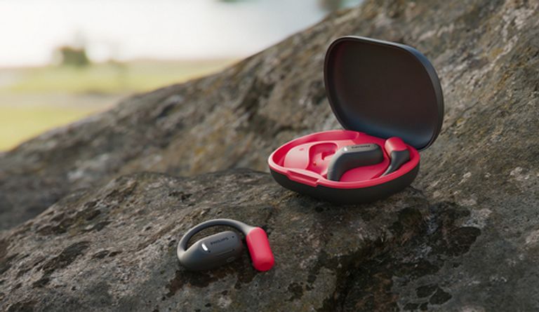Philips 6000 series TAA6709BK/00 cuffia e auricolare True Wireless Stereo (TWS) A clip Sport Bluetooth Nero, Rosso_PHILIPS_5_big-image