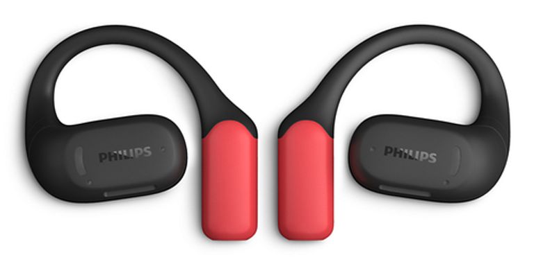Philips 6000 series TAA6709BK/00 cuffia e auricolare True Wireless Stereo (TWS) A clip Sport Bluetooth Nero, Rosso_PHILIPS_9_big-image
