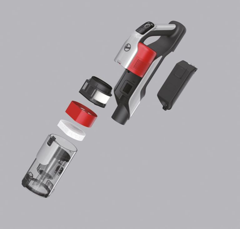 Hoover HF910H 011 Aspirapolvere a bastone Batteria Secco EPA Senza sacchetto 0,7 L 350 W Rosso, Titanio 4 Ah_HOOVER_42_big-image