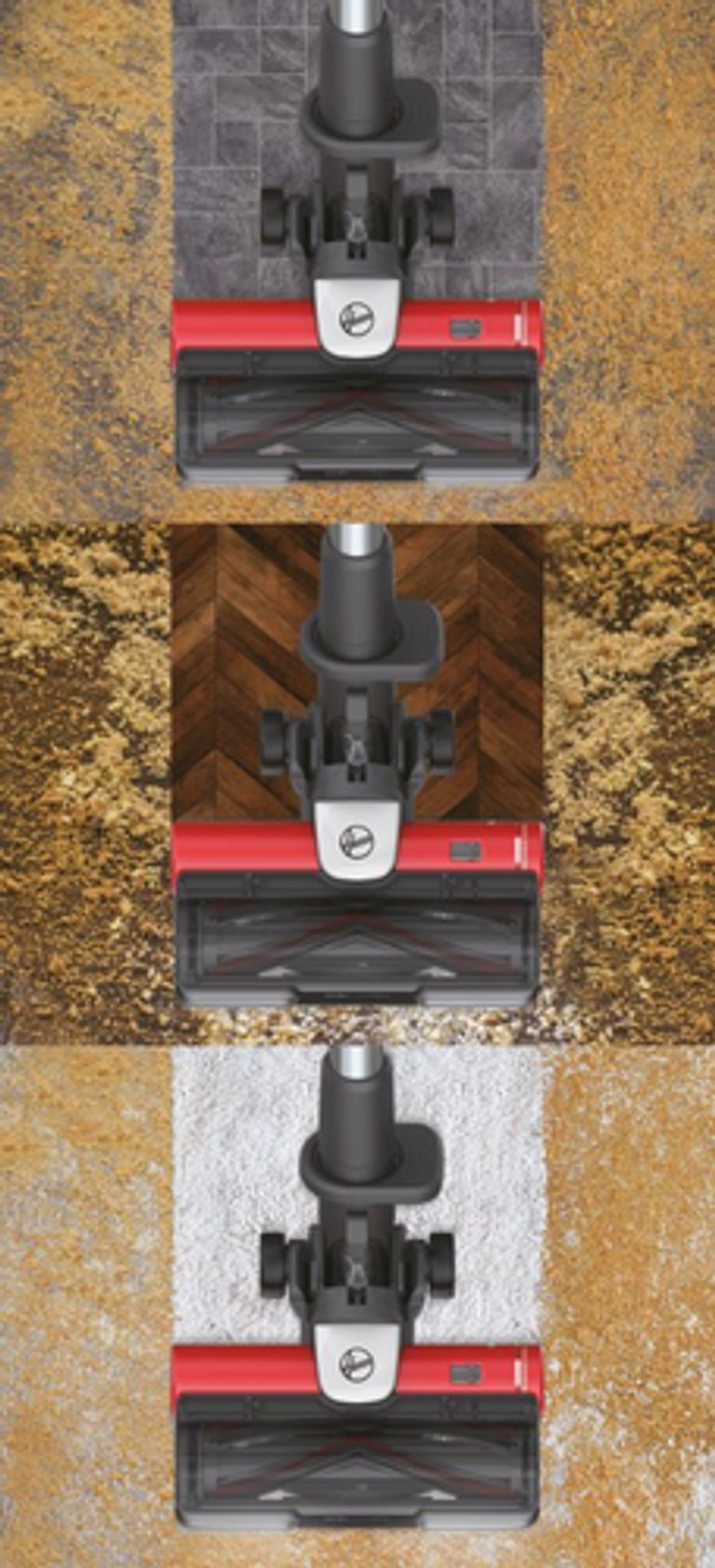Hoover HF910H 011 Aspirapolvere a bastone Batteria Secco EPA Senza sacchetto 0,7 L 350 W Rosso, Titanio 4 Ah_HOOVER_56_big-image