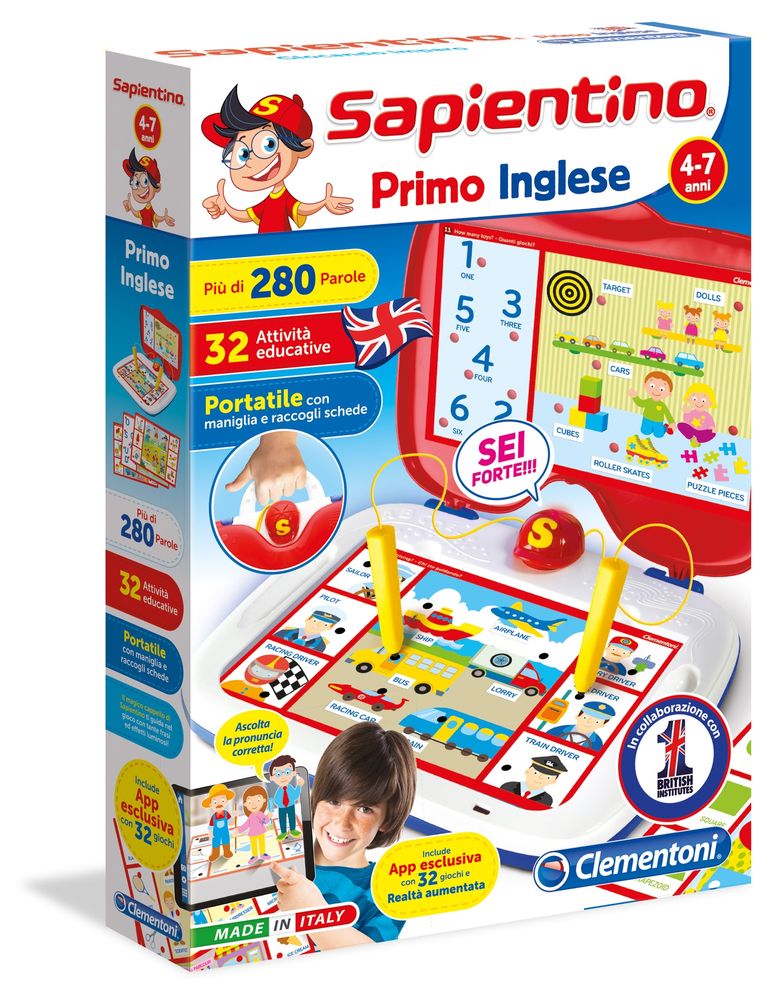 Clementoni Sapientino Inglese Gioco da tavolo Apprendimento_CLEMENTONI_0_big-image