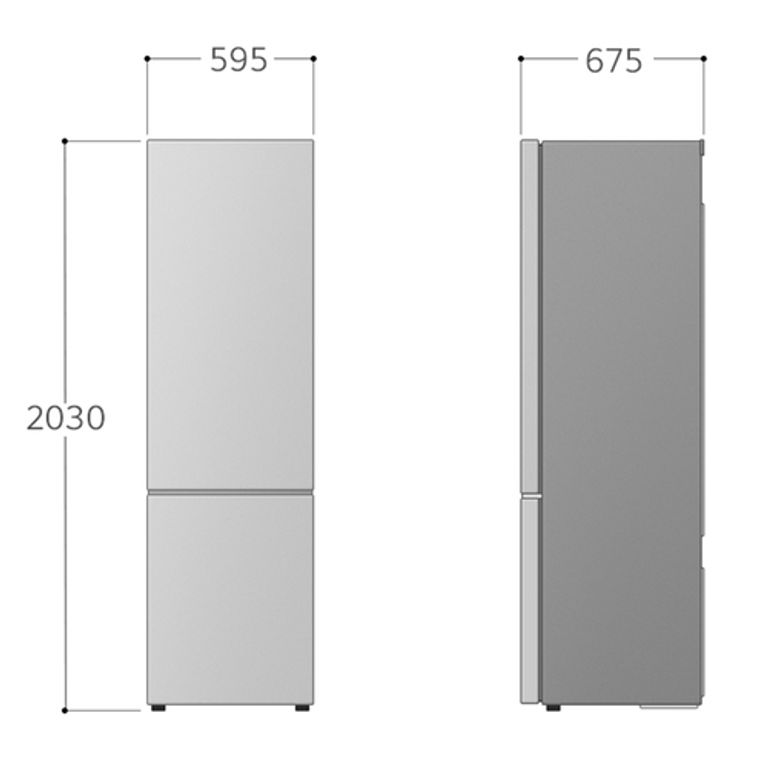 LG GBV22NCCPY Frigorifero combinato, Classe C, 387L, Door Cooling, Fresh Converter, Smart Diagnosis, Prime Silver_LG_9_big-image