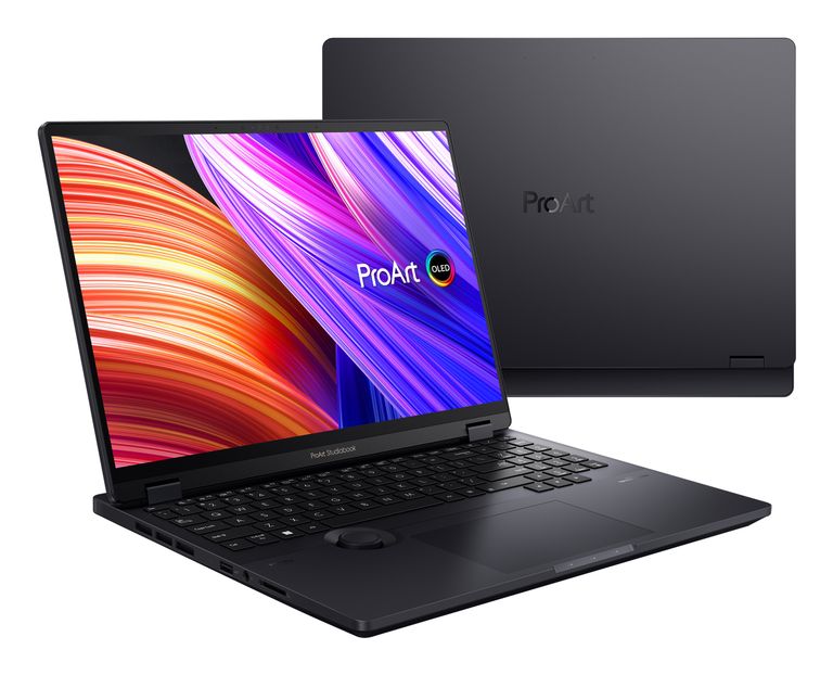 ASUS ProArt StudioBook 16 OLED H7604JI-MY121X Intel® Core™ i9 i9-13980HX Computer portatile 40,6 cm (16") Touch screen 3.2K 32 GB DDR5-SDRAM 1 TB SSD NVIDIA GeForce RTX 4070 Wi-Fi 6E (802.11ax) Windows 11 Pro Nero_ASUS_0_big-image