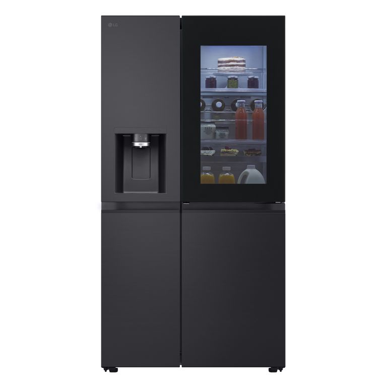 LG InstaView GSXE91EVAD Frigorifero Side-by-Side Door-in-Door, Classe D, 628L, Wi-Fi, Senza allaccio, UVnano, Black Steel_LG_0_big-image