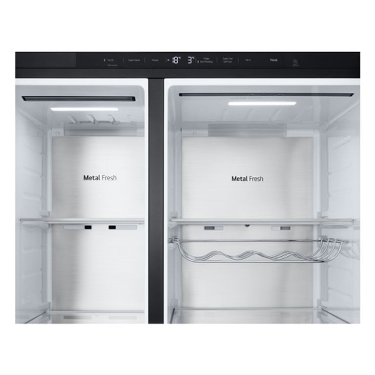 LG InstaView GSXE91EVAD Frigorifero Side-by-Side Door-in-Door, Classe D, 628L, Wi-Fi, Senza allaccio, UVnano, Black Steel_LG_10_big-image