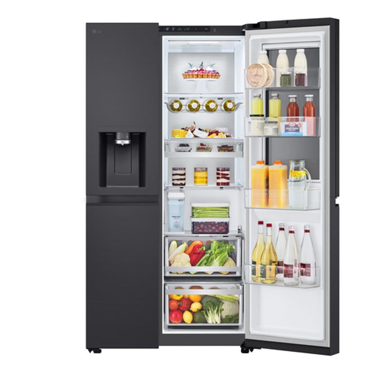 LG InstaView GSXE91EVAD Frigorifero Side-by-Side Door-in-Door, Classe D, 628L, Wi-Fi, Senza allaccio, UVnano, Black Steel_LG_20_big-image