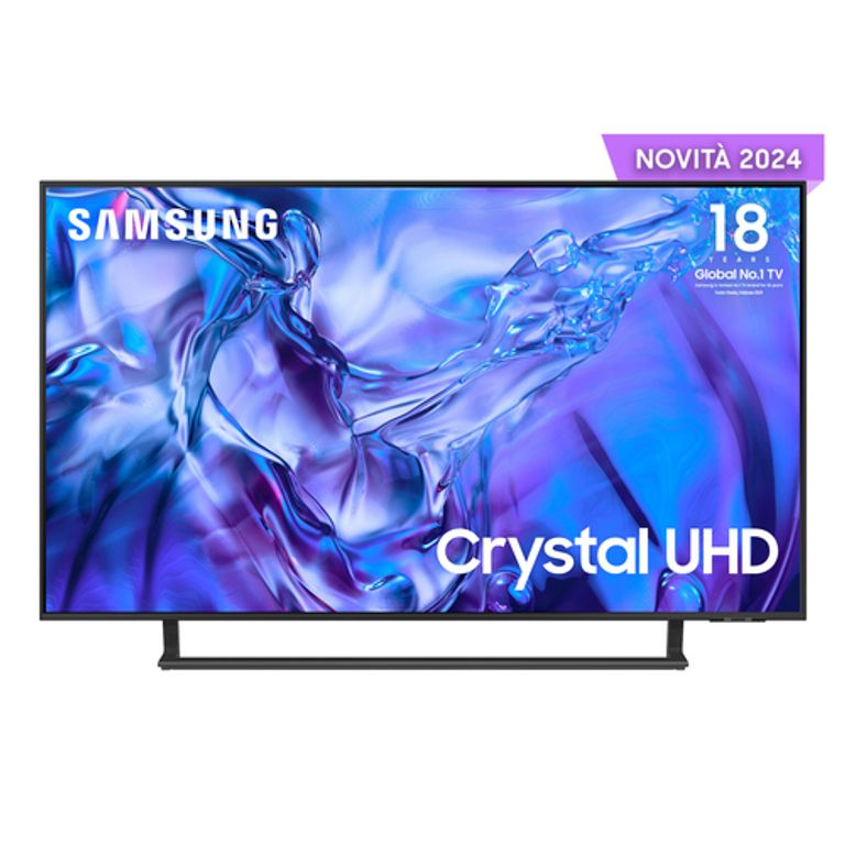 Samsung TV Crystal UHD 4K 43” UE43DU8570UXZT Smart TV Wi-Fi Titan Gray 2024, Processore Crystal 4K, 4K Upscaling, AirSlim Design, OTS Lite_SAMSUNG_2_big-image