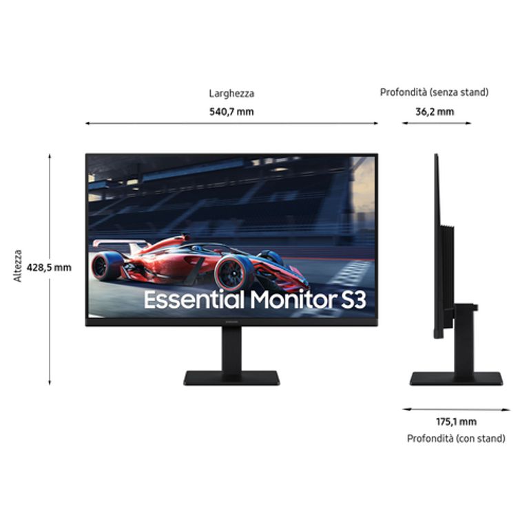 Samsung Monitor LED Serie S30GD da 24'' Full HD Flat_SAMSUNG_2_big-image