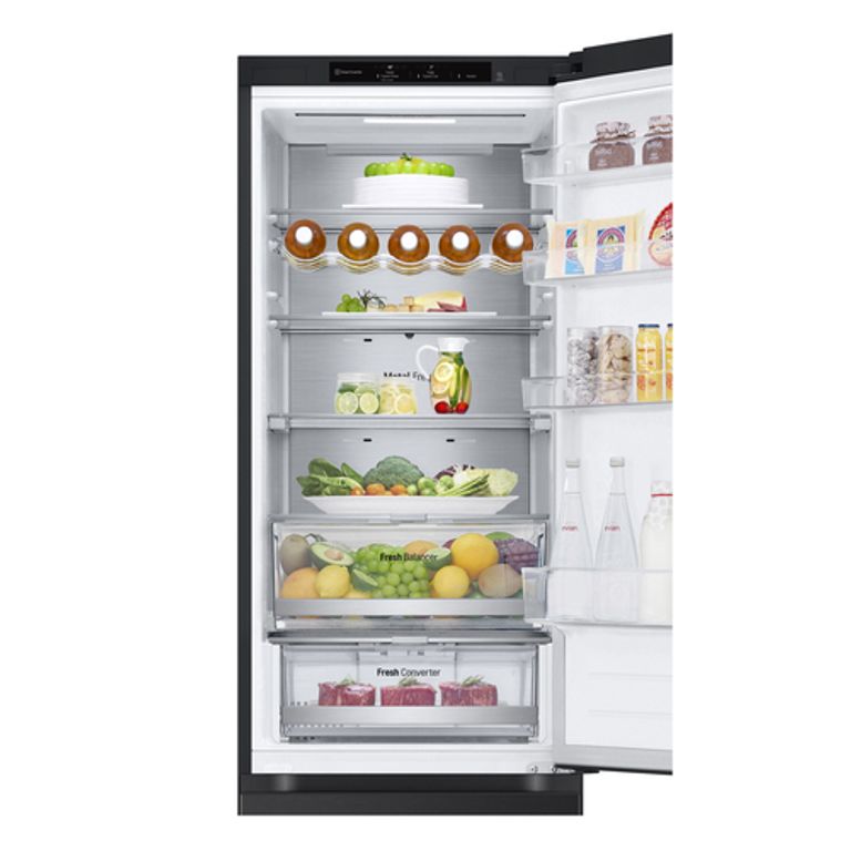 LG GBV7280BEV Frigorifero combinato, Classe B, 387L, Fresh Converter, Porte piatte, Nero_LG_16_big-image
