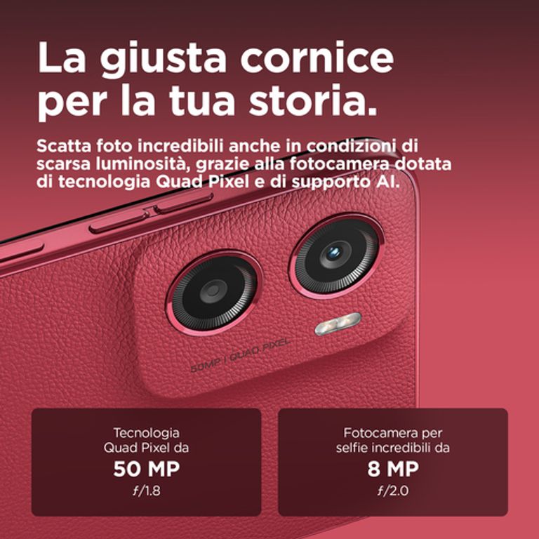 Motorola moto g05 16,9 cm (6.67") Doppia SIM Android 15 4G USB tipo-C 4 GB 128 GB 5200 mAh Rosso_MOTOROLA_7_big-image