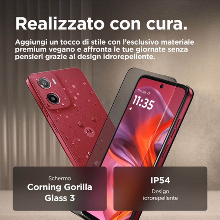 Motorola moto g05 16,9 cm (6.67") Doppia SIM Android 15 4G USB tipo-C 4 GB 128 GB 5200 mAh Rosso_MOTOROLA_9_big-image