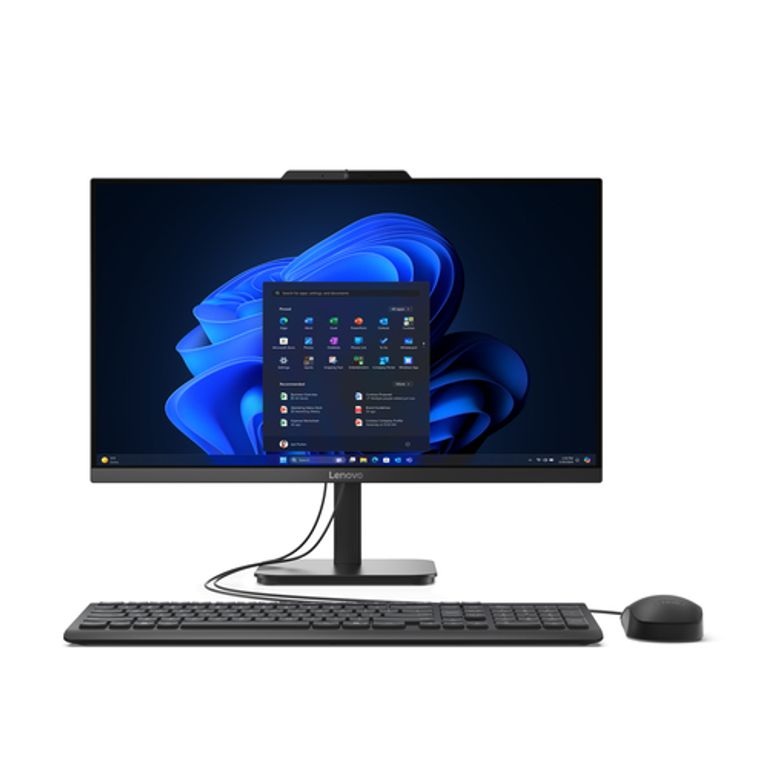 Lenovo V100 Intel® N N100 60,5 cm (23.8") 1920 x 1080 Pixel PC All-in-one 8 GB DDR4-SDRAM 512 GB SSD Windows 11 Pro Wi-Fi 6 (802.11ax) Nero_LENOVO_1_big-image