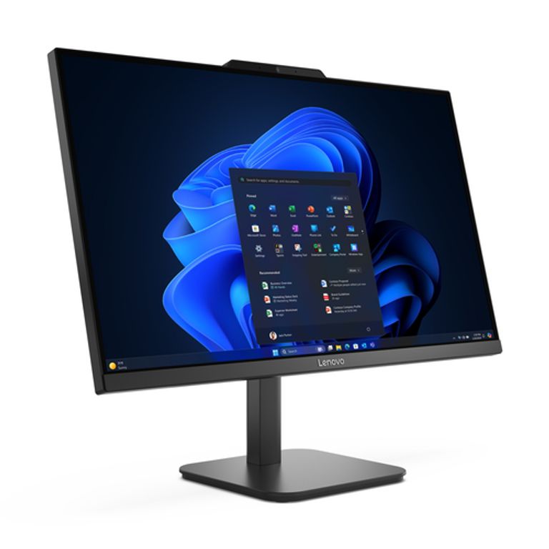 Lenovo V100 Intel® N N100 60,5 cm (23.8") 1920 x 1080 Pixel PC All-in-one 8 GB DDR4-SDRAM 512 GB SSD Windows 11 Pro Wi-Fi 6 (802.11ax) Nero_LENOVO_4_big-image