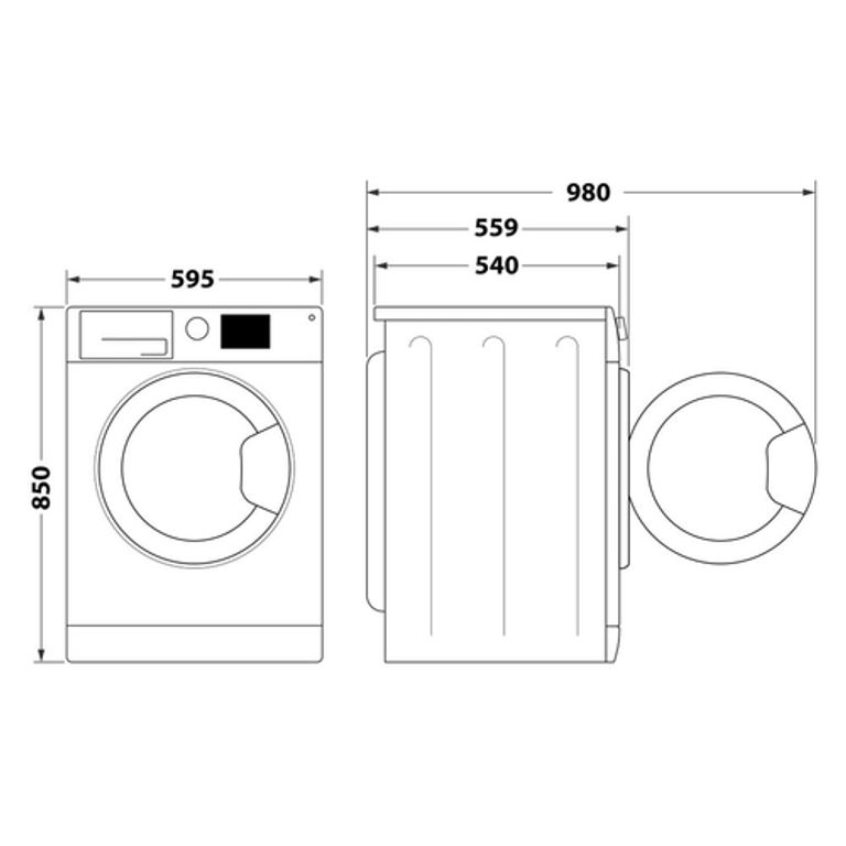 Hotpoint NDB 9636 DA IT lavasciuga Libera installazione Caricamento frontale Bianco D_HOTPOINT_12_big-image