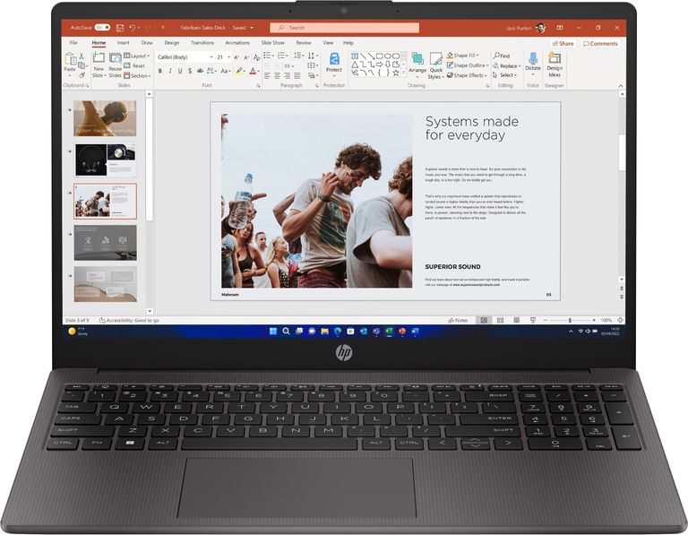 HP 255 G10 AMD Ryzen™ 5 7520U Computer portatile 39,6 cm (15.6") Full HD 8 GB DDR4-SDRAM 512 GB SSD Wi-Fi 6 (802.11ax) Windows 11 Home Argento_HP_0_big-image