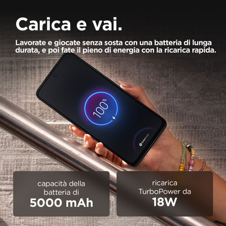 Motorola moto G35 5G 17,1 cm (6.72") Doppia SIM Android 14 USB tipo-C 8 GB 256 GB 5000 mAh Nero_MOTOROLA_8_big-image