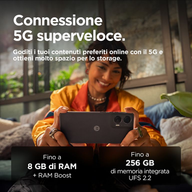 Motorola moto G35 5G 17,1 cm (6.72") Doppia SIM Android 14 USB tipo-C 8 GB 256 GB 5000 mAh Nero_MOTOROLA_7_big-image