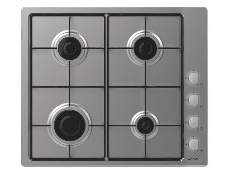 Candy Idea CHW6LX Acciaio inox Da incasso 60 cm Gas 4 Fornello(i)_CANDY_0_big-image