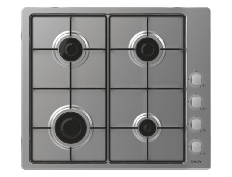Candy Idea CHW6LX Acciaio inox Da incasso 60 cm Gas 4 Fornello(i)_CANDY_1_big-image