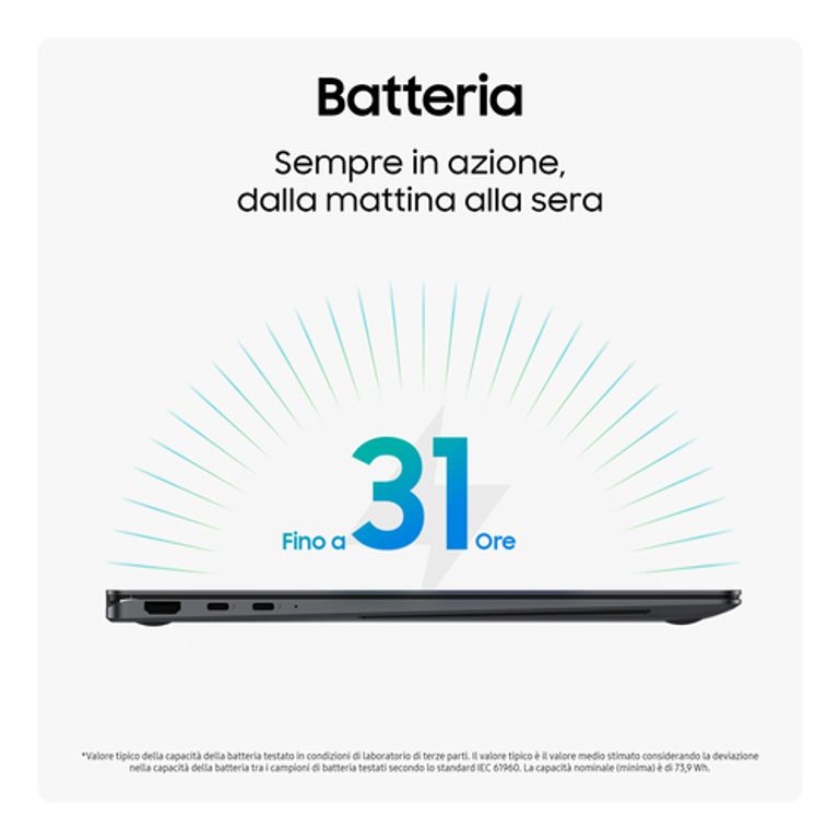 Samsung Galaxy Book5 360 Intel Core Ultra 5 226V Ibrido (2 in 1) 39,6 cm (15.6") Touch screen Full HD 16 GB LPDDR5x-SDRAM 512 GB SSD Wi-Fi 7 (802.11be) Windows 11 Home Grigio_SAMSUNG_5_big-image