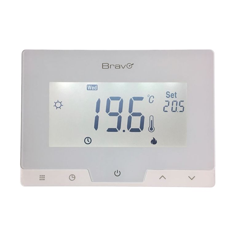 BRAVO GLAM (93003110) - CRONOTERMOSTATO DIGITALE - DISPLAY 3.78"" - PROGRAMMAZIONE AUTOMATICA O MANUALE_BRAVO_0_big-image