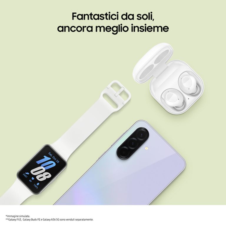 Samsung Galaxy A36 5G, Smartphone con Funzioni intelligenti, Display Super AMOLED 6.7”, 8GB RAM, 256GB, Camera 50MP, Batteria 5.000 mAh, IP67, Awesome White_SAMSUNG_7_big-image