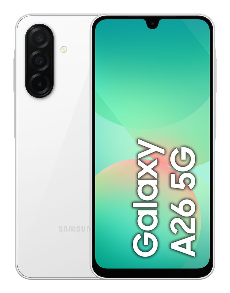 Samsung Galaxy A26 5G, Smartphone con Funzioni intelligenti, Display Super AMOLED 6.7”, 6GB RAM, 128GB, Batteria 5.000 mAh, memoria espandibile, White_SAMSUNG_0_big-image