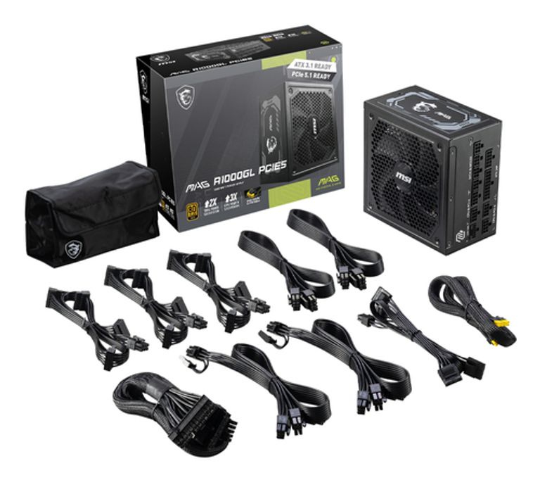 MSI MAG A1000GL PCIE5 alimentatore per computer 1000 W 24-pin ATX ATX Nero_MSI_5_big-image
