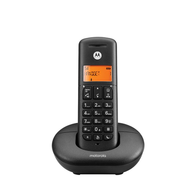 Motorola E201 telefono Telefono DECT Identificatore di chiamata Nero_MOTOROLA_0_big-image