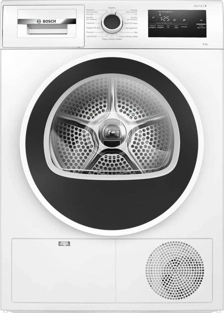 Bosch Serie 4 WTH85208II asciugatrice Libera installazione Caricamento frontale 8 kg A++ Nero, Bianco_BOSCH_1_big-image