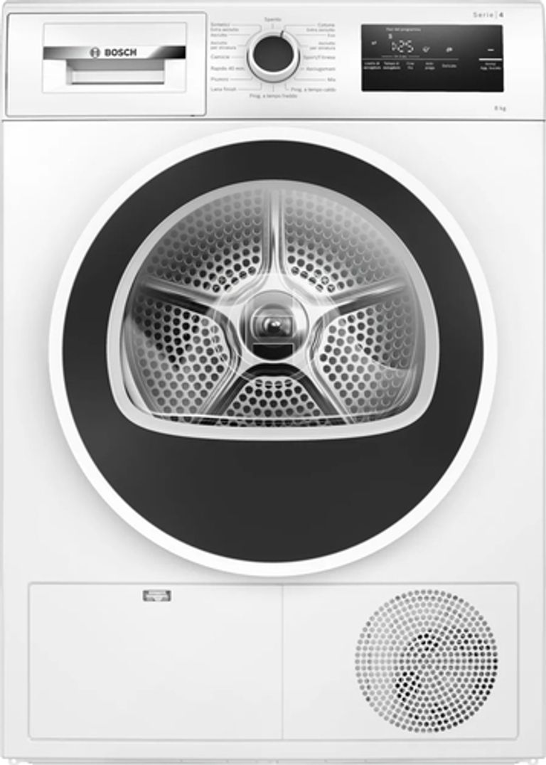 Bosch Serie 4 WTH85208II asciugatrice Libera installazione Caricamento frontale 8 kg A++ Nero, Bianco_BOSCH_2_big-image