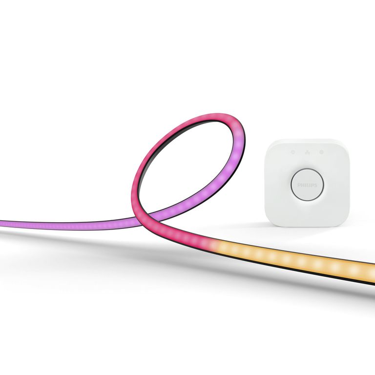 Philips Hue White and Color Ambiance Lightstrip Gradient per PC 24-27" Starter kit + Hue Bridge_PHILIPS BY SIGNIFY_0_big-image