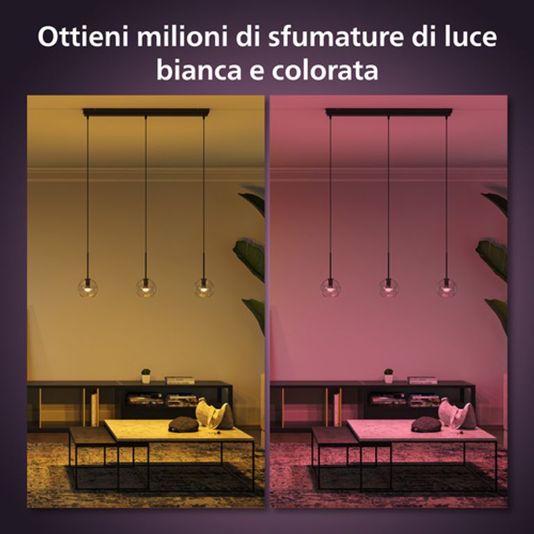 Philips Hue White and Color ambiance Sferetta - lampadina connessa E14_PHILIPS BY SIGNIFY_7_big-image
