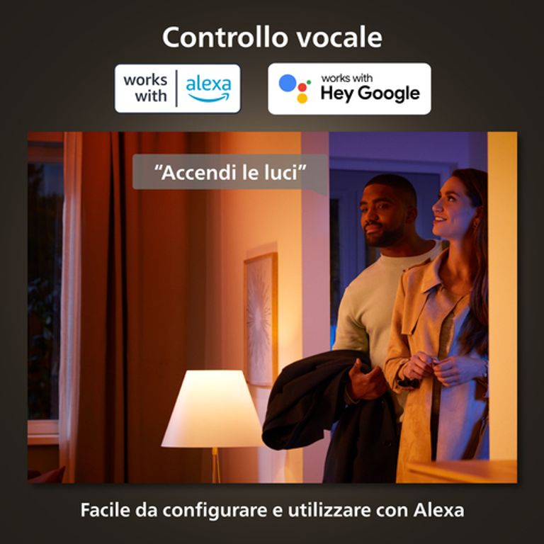 Philips Hue White and Color ambiance Sferetta - lampadina connessa E14_PHILIPS BY SIGNIFY_8_big-image