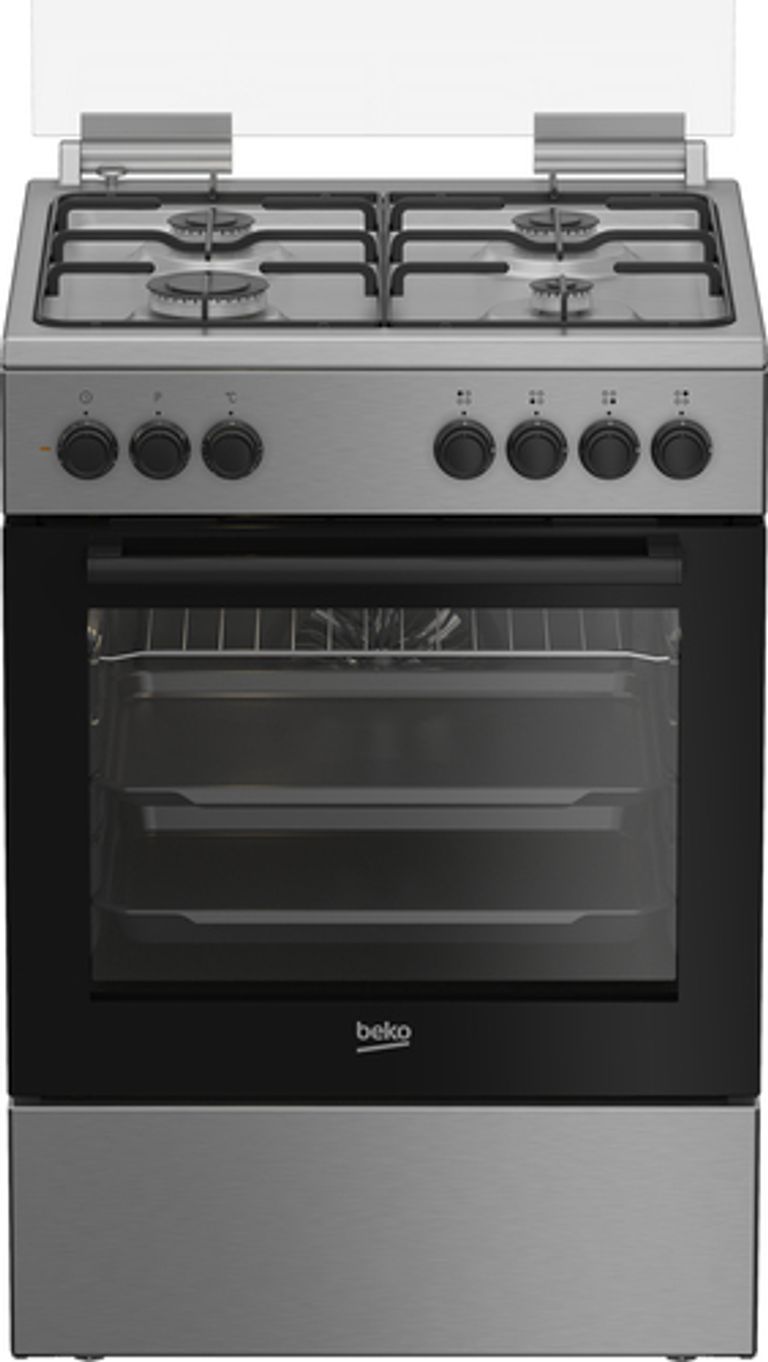 Beko Forno Elettrico Ventilato con Grill Elettrico e Timer,coperchio in vetro, ventilazione tangenziale, Classe A, Inox_BEKO_2_big-image