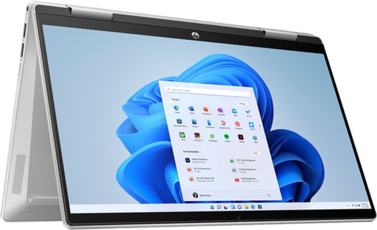 HP Pavilion x360 14-ek1024nl Intel® Core™ i3 i3-1315U Ibrido (2 in 1) 35,6 cm (14") Touch screen Full HD 8 GB DDR4-SDRAM 512 GB SSD Wi-Fi 6 (802.11ax) Windows 11 Home in S mode Argento_HP_1_big-image