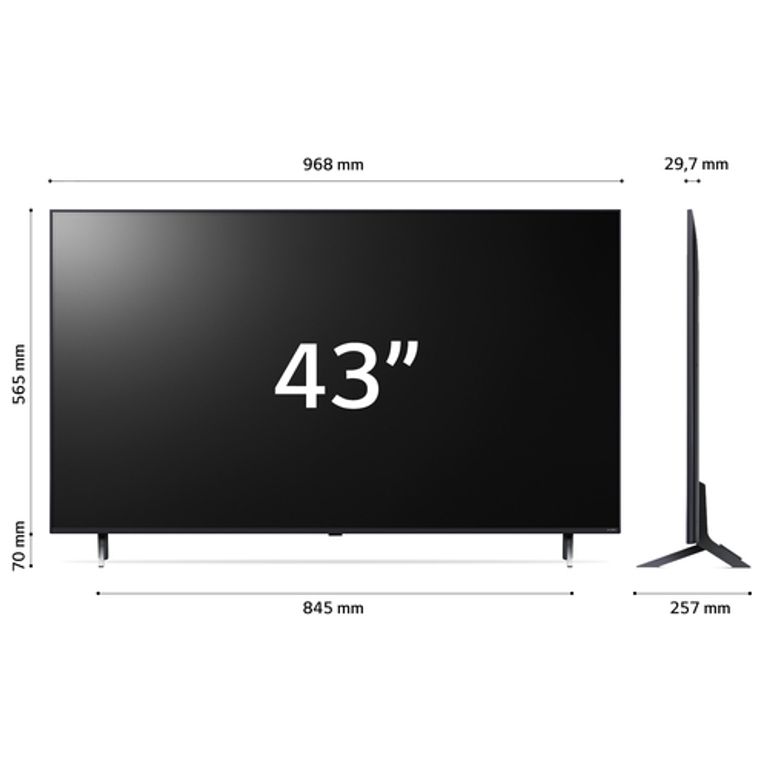 LG QNED 43'' Serie QNED80 43QNED80T6A, TV 4K, 3 HDMI, SMART TV 2024_LG_7_big-image