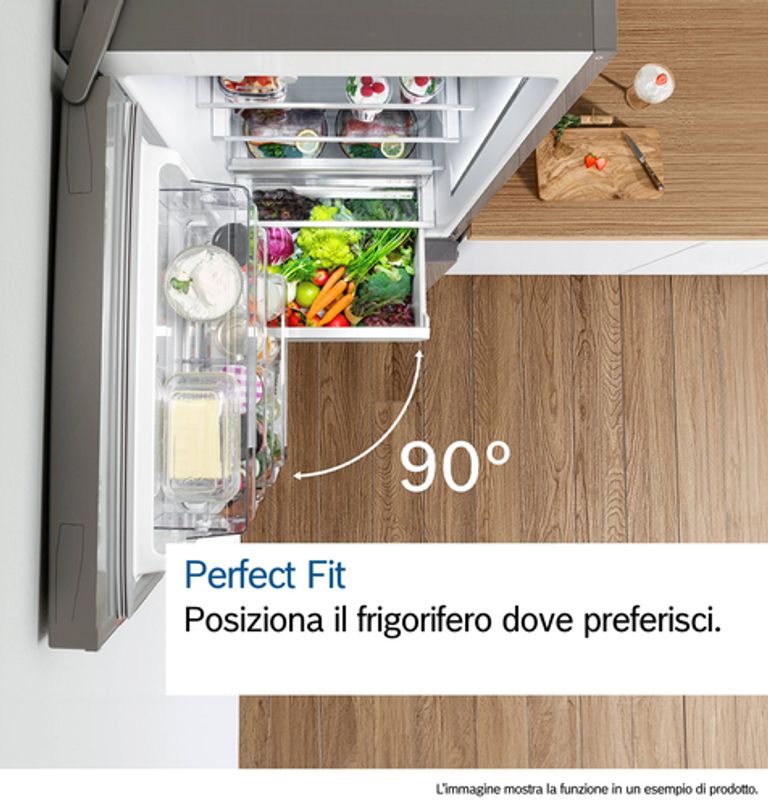 Bosch Serie 4 KGN492IAF , Frigorifero combinato da libera installazione, 203 x 70 cm, Acciaio spazzolato anti-impronta Classe A_BOSCH_8_big-image
