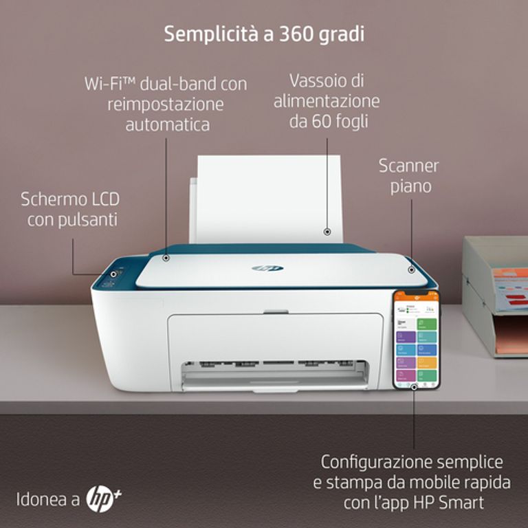 HP Stampante multifunzione HP DeskJet 2721e, Colore, Stampante per Casa, Stampa, copia, scansione, wireless; HP+; idonea a HP Instant Ink; stampa da smartphone o tablet_HP_4_big-image