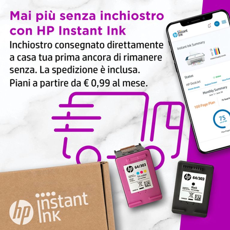 HP Stampante multifunzione HP DeskJet 2721e, Colore, Stampante per Casa, Stampa, copia, scansione, wireless; HP+; idonea a HP Instant Ink; stampa da smartphone o tablet_HP_8_big-image