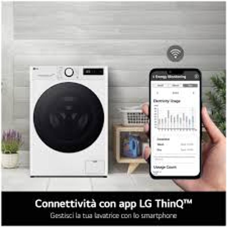LG F4R7013TSWG Lavatrice 13kg AI DD, Classe A-20%, 1400 giri, TurboWash, Vapore_LG_5_big-image