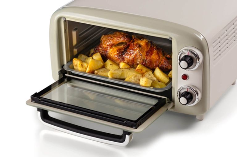 Ariete 3919 Forno Elettrico Vintage, 800W, Capacità 10L, Doppio vetro, Retrò, Beige_ARIETE_4_big-image