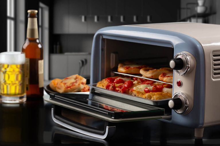 Ariete 3919 Forno Elettrico Vintage, 800W, Capacità 10L, Doppio vetro, Retrò, Celeste_ARIETE_4_big-image