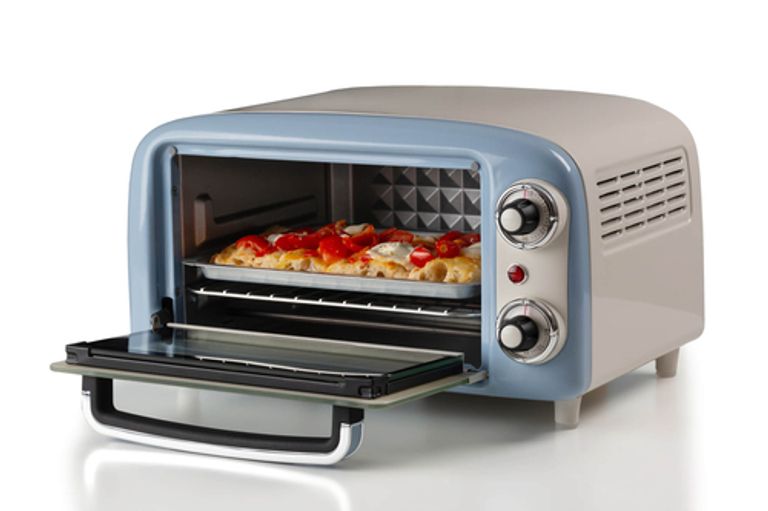 Ariete 3919 Forno Elettrico Vintage, 800W, Capacità 10L, Doppio vetro, Retrò, Celeste_ARIETE_3_big-image