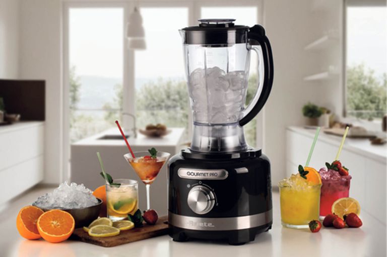 Ariete 1782 Gourmet Pro Moderna, Robot da cucina, Tritatutto 3L, Frullatore 2L, 2 velocità + Pulse, Set di lame + Disco in acciaio inox, Accessorio spremiagrumi, Nero_ARIETE_5_big-image