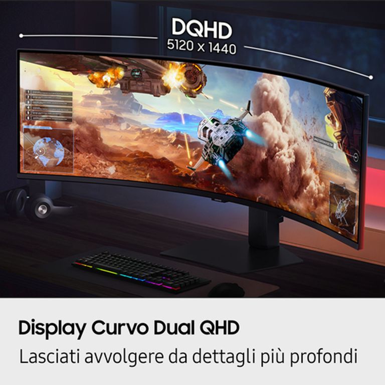 Samsung Monitor Gaming Odyssey G9 - G91F da 49'' DQHD_SAMSUNG_6_big-image