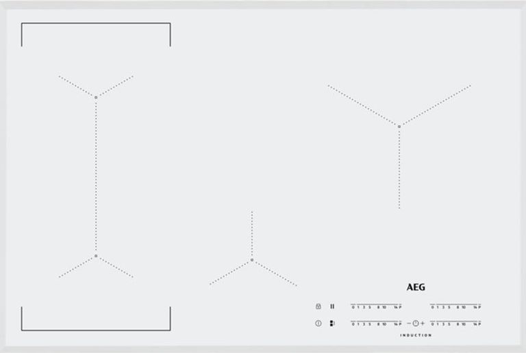 Aeg IKE84443FW Piano cottura a induzione cm. 78 - vetroceramica bianco_A E G_0_big-image
