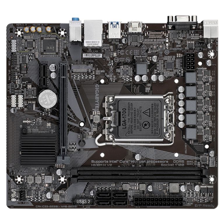 GIGABYTE H610M H V2 scheda madre Intel H610 Express LGA 1700 micro ATX_GIGABYTE_3_big-image