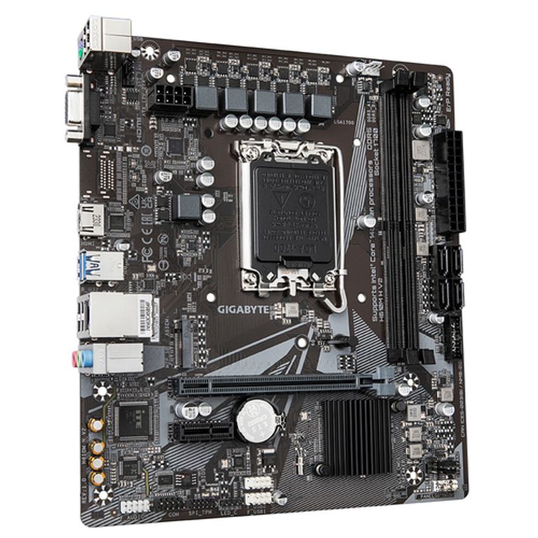 GIGABYTE H610M H V2 scheda madre Intel H610 Express LGA 1700 micro ATX_GIGABYTE_2_big-image