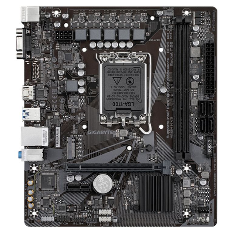GIGABYTE H610M H V2 scheda madre Intel H610 Express LGA 1700 micro ATX_GIGABYTE_1_big-image